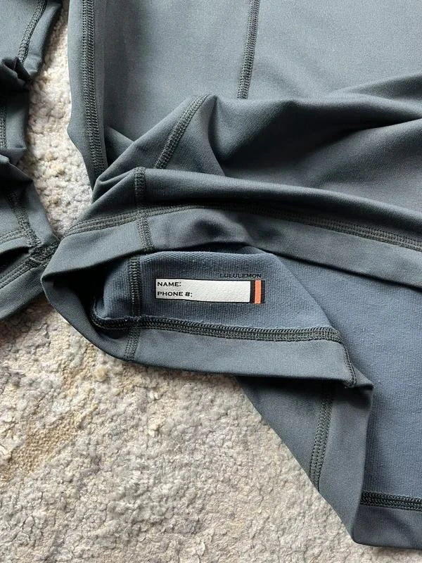 Lululemon Sudadera de Entrenamiento con Cremallera de un Cuarto, Color Gris, Talla L – photo 7